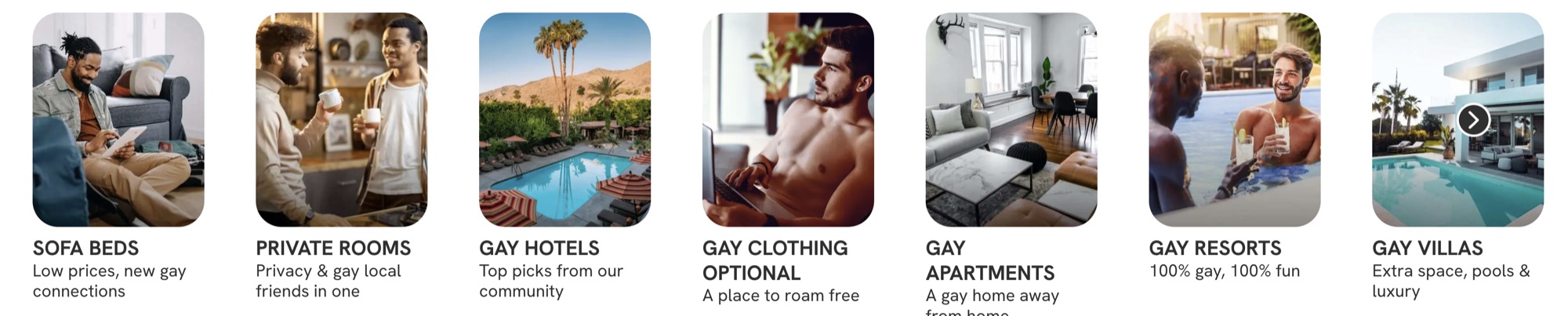 Premium LGBTQ+ hotel & travel placement